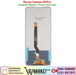 Tecno Camon 19 Pro LCD Panel Price In Pakistan