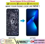Tecno Camon 19 Pro LCD Panel Price In Pakistan