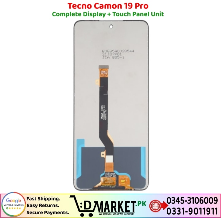 Tecno Camon 19 Pro LCD Panel Price In Pakistan