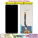 Tecno Camon 19 Pro LCD Panel Price In Pakistan