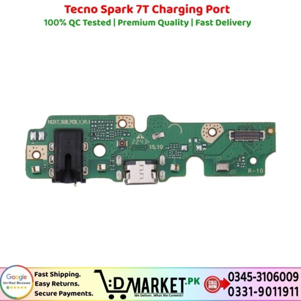 Tecno Spark 7T Charging Port Price In Pakistan
