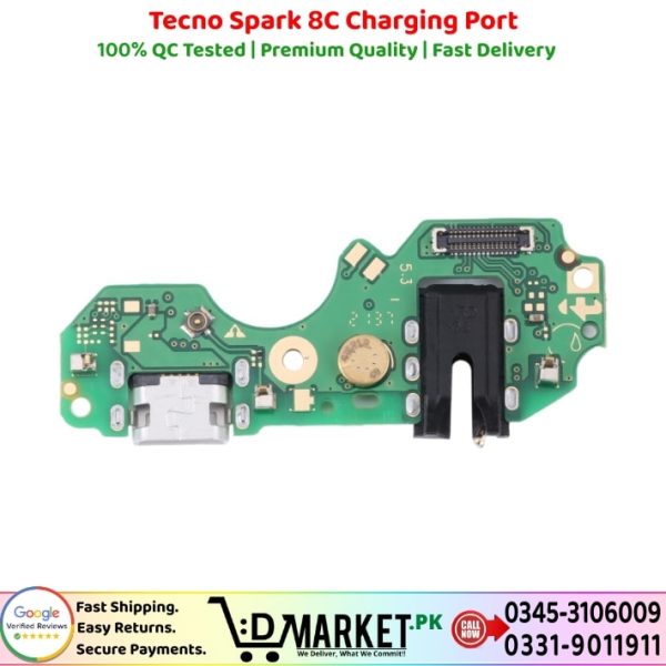 Tecno Spark 8C Charging Port Price In Pakistan