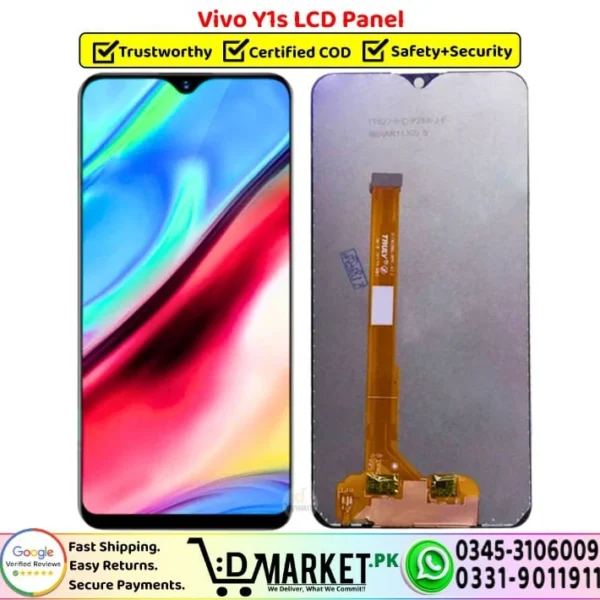 Vivo Y1s LCD Panel - DMarket.Pk