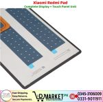 Xiaomi Redmi Pad LCD Panel Price In Pakistan