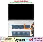 Xiaomi Redmi Pad LCD Panel Price In Pakistan