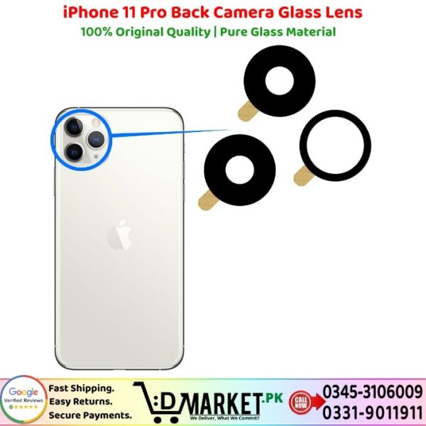 iPhone 11 Pro Back Camera Glass Lens Price In Pakistan