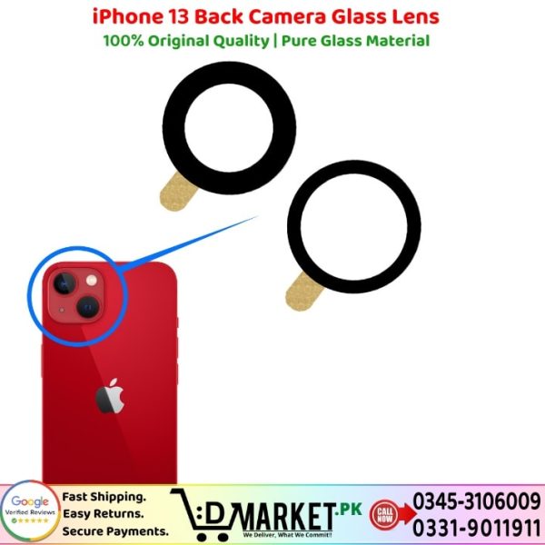 iPhone 13 Back Camera Glass Lens Price In Pakistan