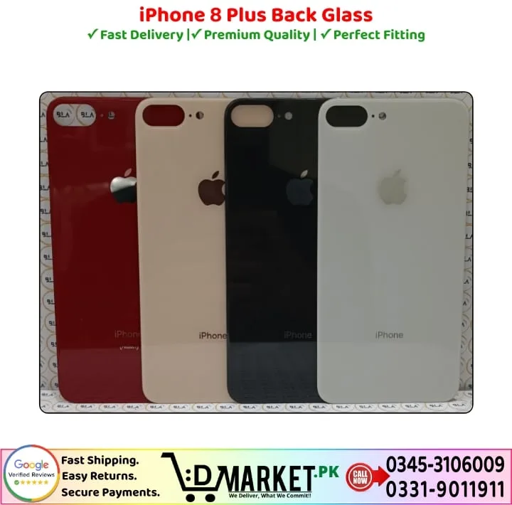 iPhone 8 Plus Back Glass Price In Pakistan