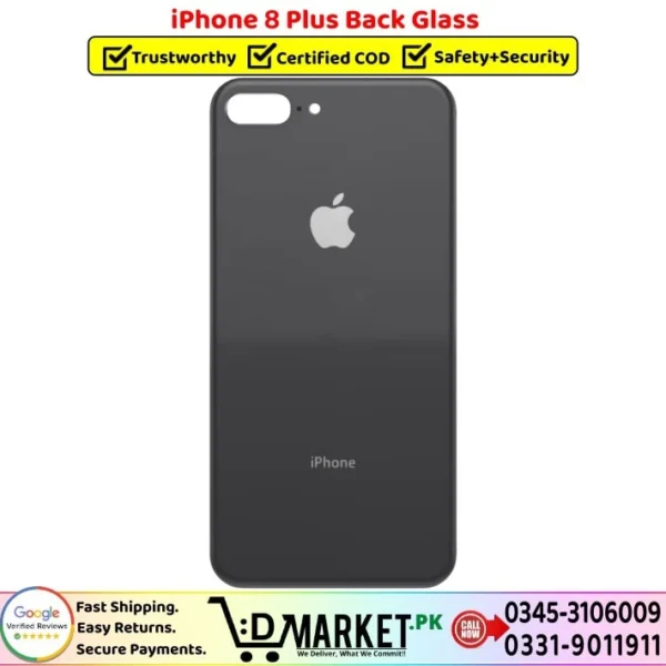 iPhone 8 Plus Back Glass Price In Pakistan