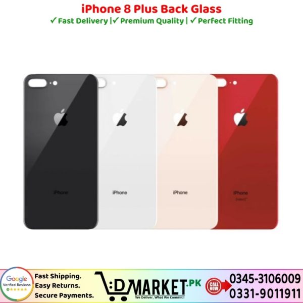 iPhone 8 Plus Back Glass Price In Pakistan