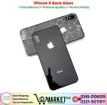 iPhone X Back Glass Price In Pakistan