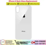 iPhone X Back Glass Price In Pakistan