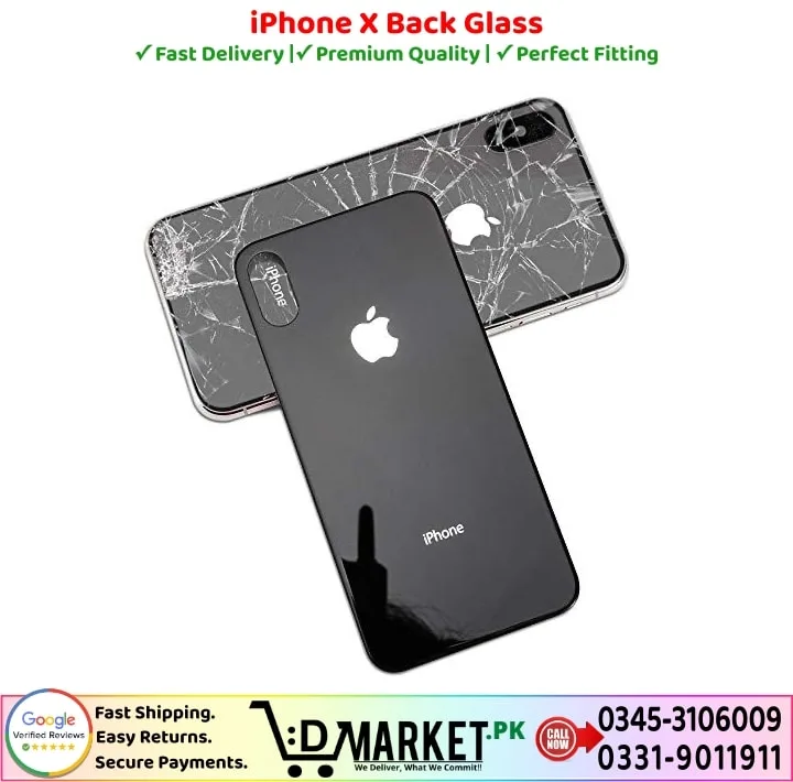 iPhone X Back Glass Price In Pakistan