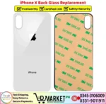 iPhone X Back Glass Price In Pakistan