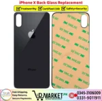 iPhone X Back Glass Price In Pakistan