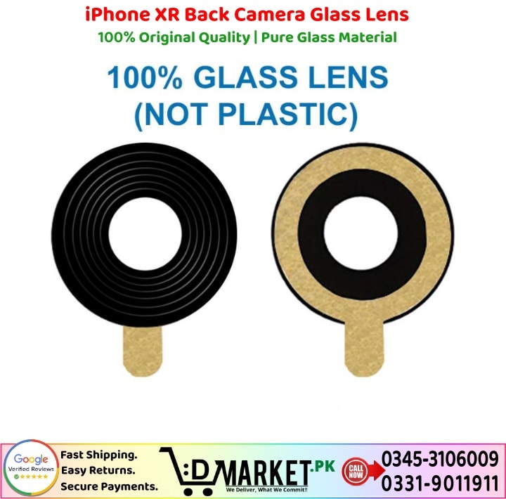 iPhone XR Back Camera Glass Lens Price In Pakistan