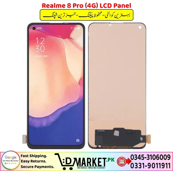 Realme 8 Pro LCD Panel Price In Pakistan