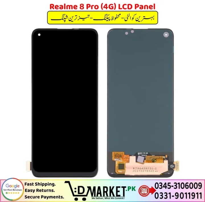 Realme 8 Pro LCD Panel Price In Pakistan