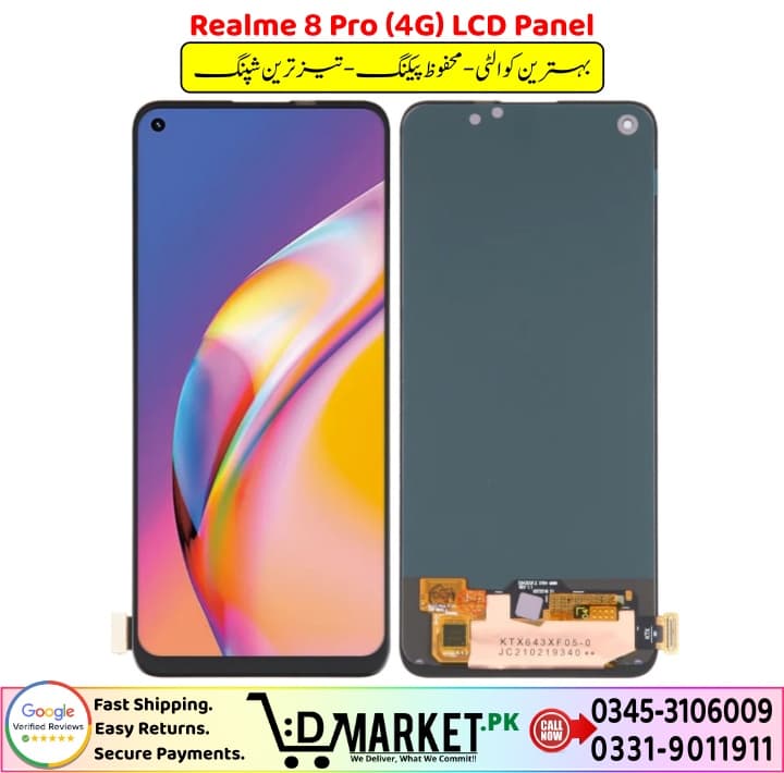 Realme 8 Pro LCD Panel Price In Pakistan