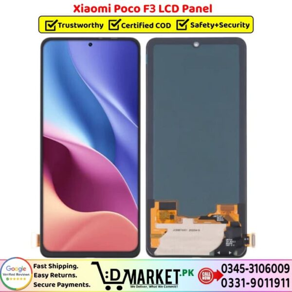 Xiaomi Poco F3 LCD Panel Price In Pakistan