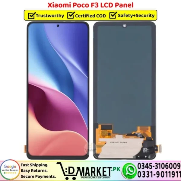 Xiaomi Poco F3 LCD Panel Unit Screen Display - DMarket.Pk
