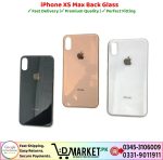 iPhone XS Max Back Glass Price In Pakistan