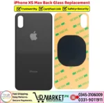 iPhone XS Max Back Glass Price In Pakistan