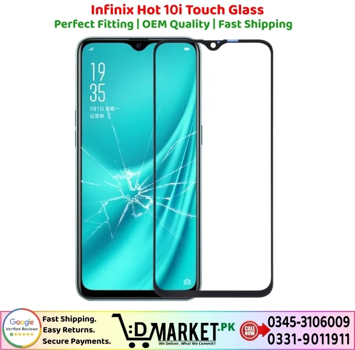 Infinix Hot 10i Touch Glass Price In Pakistan