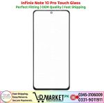 Infinix Note 10 Pro Touch Glass Price In Pakistan