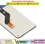 Tecno Camon 16 LCD Panel Price In Pakistan