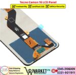Tecno Camon 16 LCD Panel Price In Pakistan