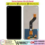 Tecno Camon 16 LCD Panel Price In Pakistan