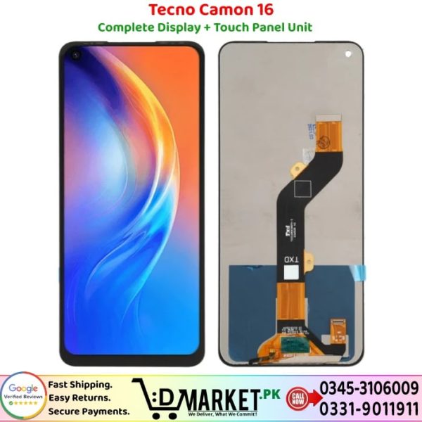 Tecno Camon 16 LCD Panel Price In Pakistan