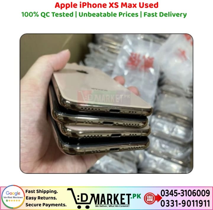 Apple iPhone XS Max Used Price In Pakistan