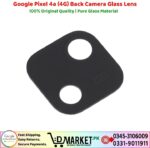 Google Pixel 4a 4G Back Camera Glass Lens Price In Pakistan
