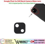 Google Pixel 4a 4G Back Camera Glass Lens Price In Pakistan