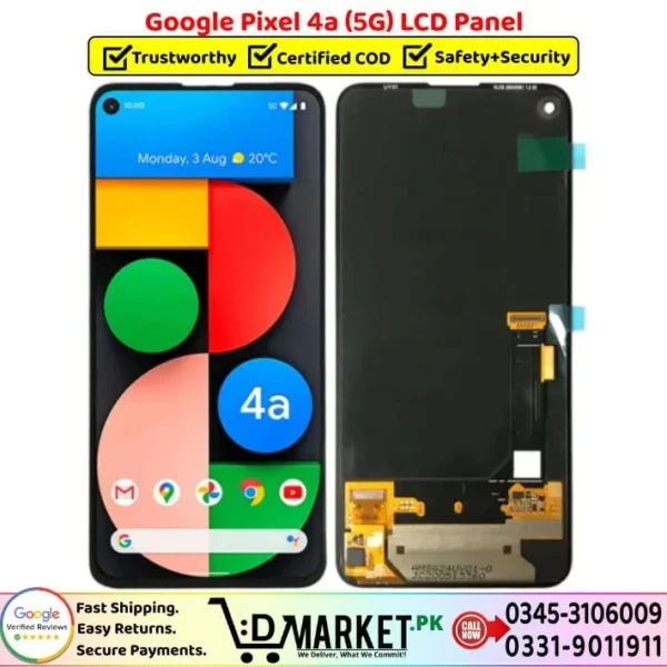 Google Pixel 4a 5G LCD Panel Price In Pakistan