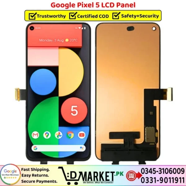 Google Pixel 5 LCD Panel Price In Pakistan