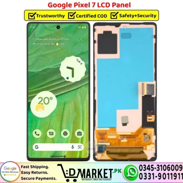 Google Pixel 7 LCD Panel Unit Screen Display - DMarket.Pk
