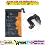 Huawei Mate 30 Pro Original Battery Price In Pakistan
