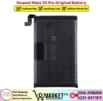 Huawei Mate 30 Pro Original Battery Price In Pakistan