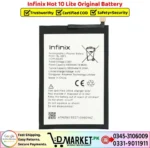 Infinix Hot 10 Lite Original Battery Price In Pakistan