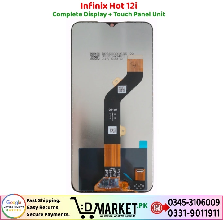 Infinix Hot 12i LCD Panel Price In Pakistan