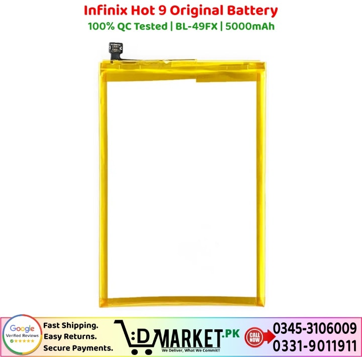 Infinix Hot 9 Original Battery Price In Pakistan 1 1