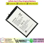 Infinix Hot 9 Play Original Battery - DMarket.Pk