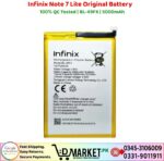 Infinix Note 7 Lite Original Battery Price In Pakistan