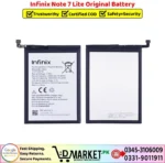 Infinix Note 7 Lite Original Battery Price In Pakistan