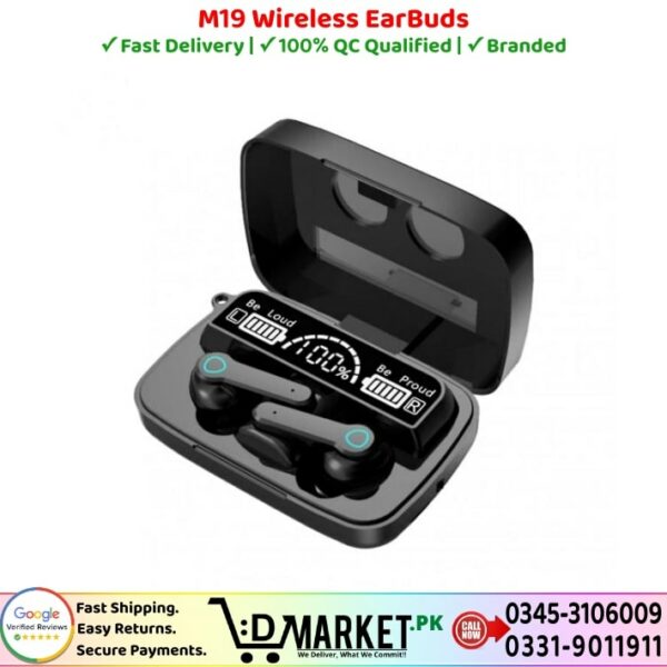 M19 Wireless EarBuds Price In Pakistan