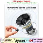 M30 Wireless EarBuds Price In Pakistan