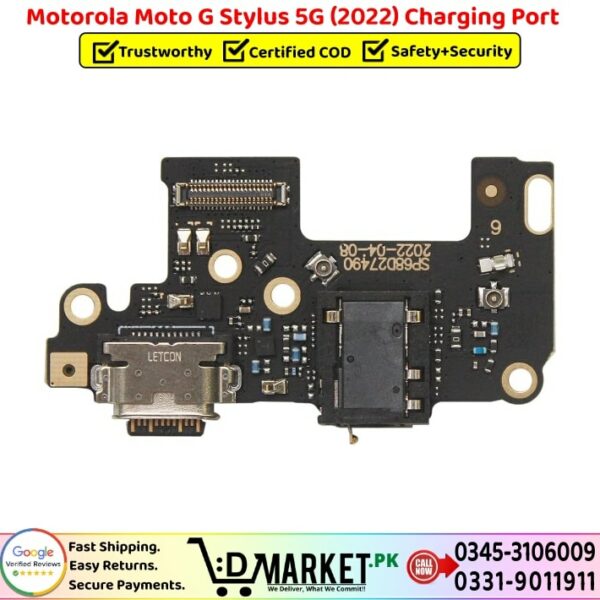 Motorola Moto G Stylus 5G 2022 Charging Port Charging Port Price In Pakistan